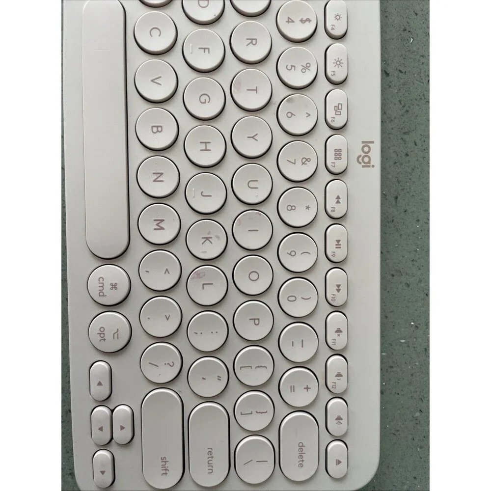 Logitech K380 Multi Device Bluetooth Scissor Keyboard - Pink